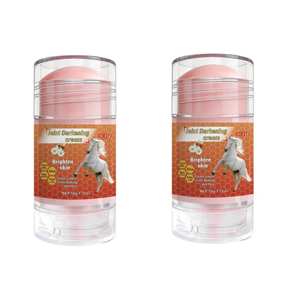 Bee Venom and Horse Oil Stick, Evens Out Skin Tone, Eliminates Dark Spots and Dullness - Non-Greasy, Suitable for Both Men and Women - Whitening and Moisturizing Cream, for Day and Night Use - 50g