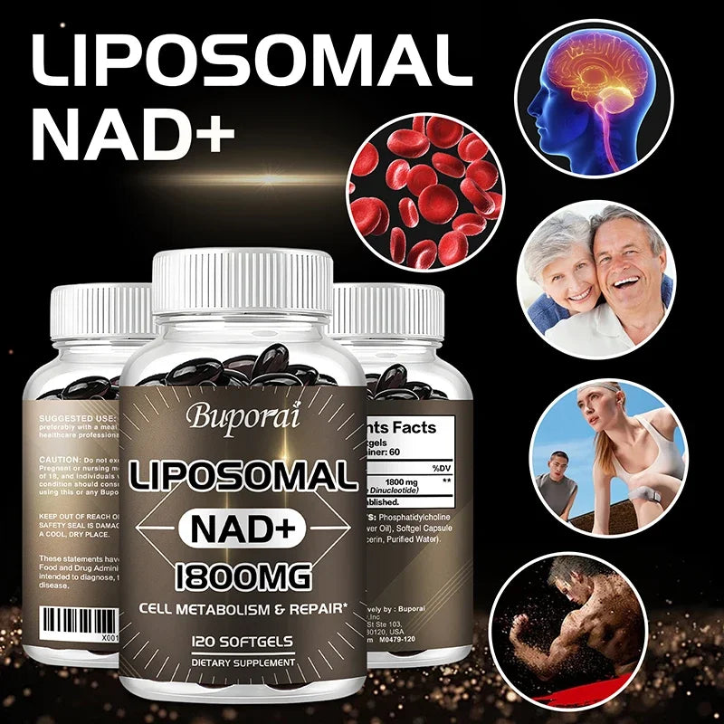 Liposomal NAD Supplement - Support Cellular Health, Stamina &amp; Healthy Aging