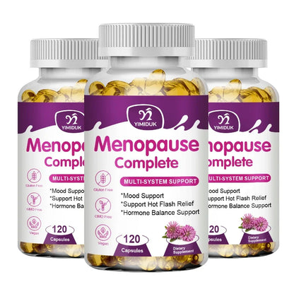 Yimiduk Menopause Relief Capsules Support Weight Management Improves Metabolism，Night Sweats Mood Supplements