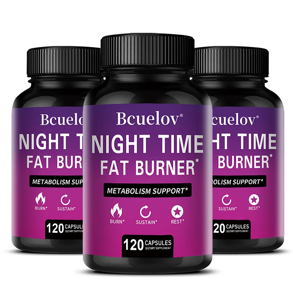 Nighttime Fat Burning Supplement - Fat Burning, Metabolism Boosting, Healthy Weight Management