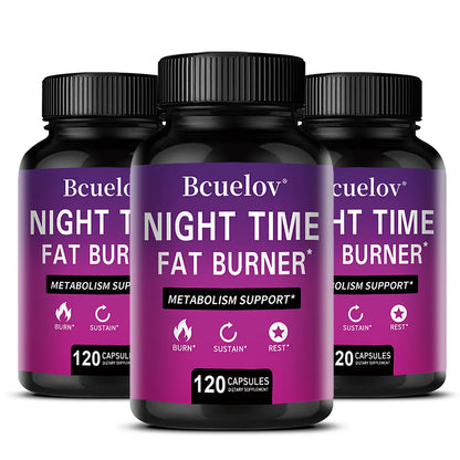 Nighttime Fat Burning Supplement - Fat Burning, Metabolism Boosting, Healthy Weight Management