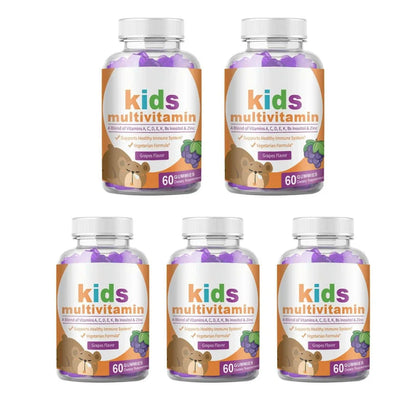 Multivitamin Gummies with Vitamins A C D3 E B6 B12 Biotin Folate Iodine Zinc Daily Wellness Chewable Supplement 60 Gummies