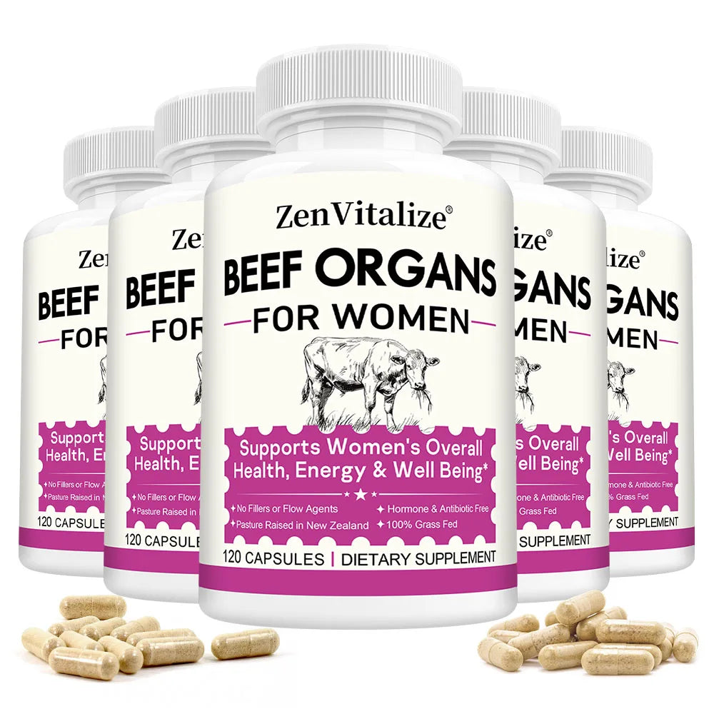 Beef Organ Supplement for Women - Supports Women&