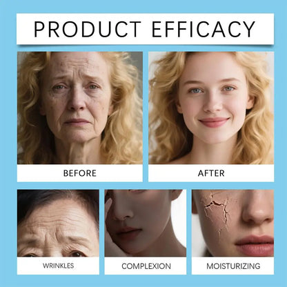 2pcs Collagen Elasticity Essence Cream Enriched peptides collagen deeply nourishes improving elasticity firmness skincare