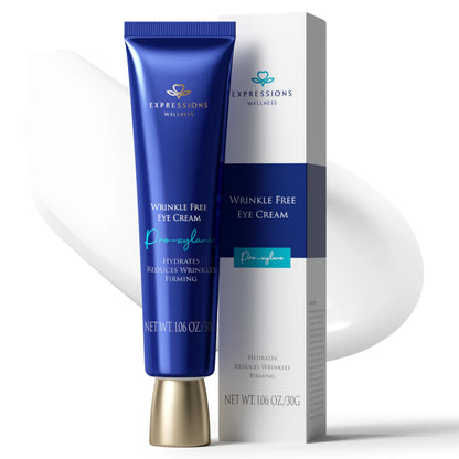 Eye Cream with Peptides &amp; Niacinamide – Reduces Fine Lines, Firms Eye Area, Brightens Dark Circles &amp; Hydrates