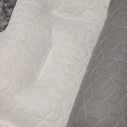 Cervical Support Sleep Aid Reverse Traction Zoned Design With Soy Fiber Knitted Core Home/Dorm Use Orthopedic Pillow