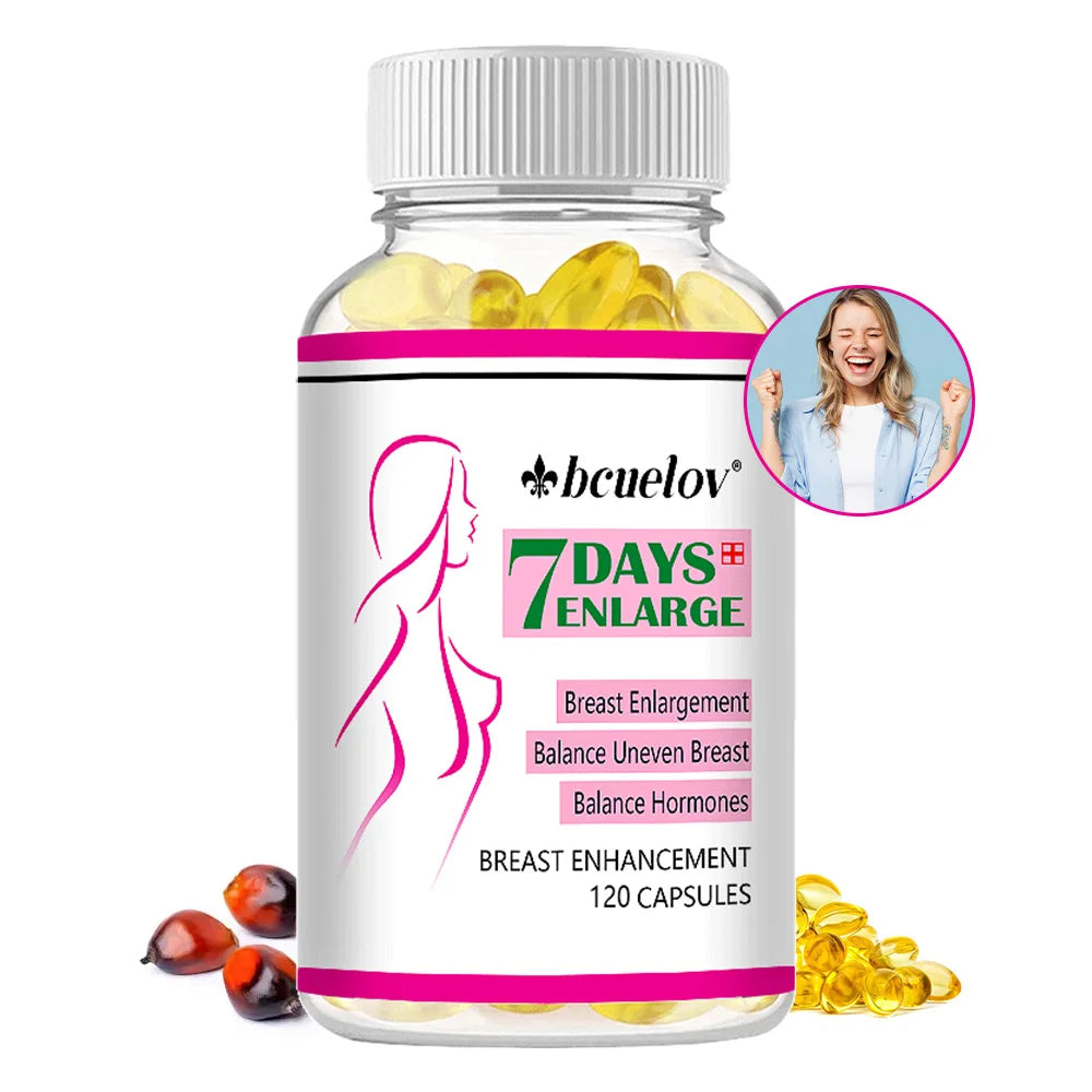 Pueraria Mirifica Capsules, Female Breast Support for Firmness, Roundness &amp; Elasticity,  Enhance Confidence &amp; Menopause Care