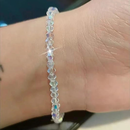 1pc "Menopause: Awakening" Crystal Beaded Bracelet - Empowering Jewelry Gift, Supporting Women&