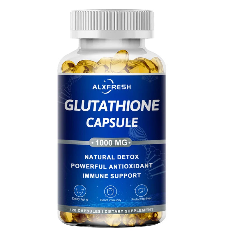 Liposomal Glutathione 1000 mg - Antioxidant and Immune Support Supplement - Detoxification and Liver Support