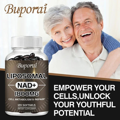 Liposomal NAD Supplement - Support Cellular Health, Stamina &amp; Healthy Aging
