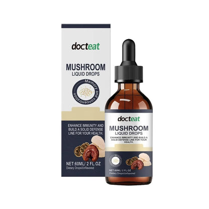 1000+mg Mushroom Liquid Drops 60ml with Lion&