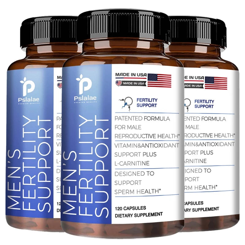 Male Fertility - Antioxidant, Supports Male Reproductive Health, Enhances Male Strength, Maintains Vitality, Non-GMO