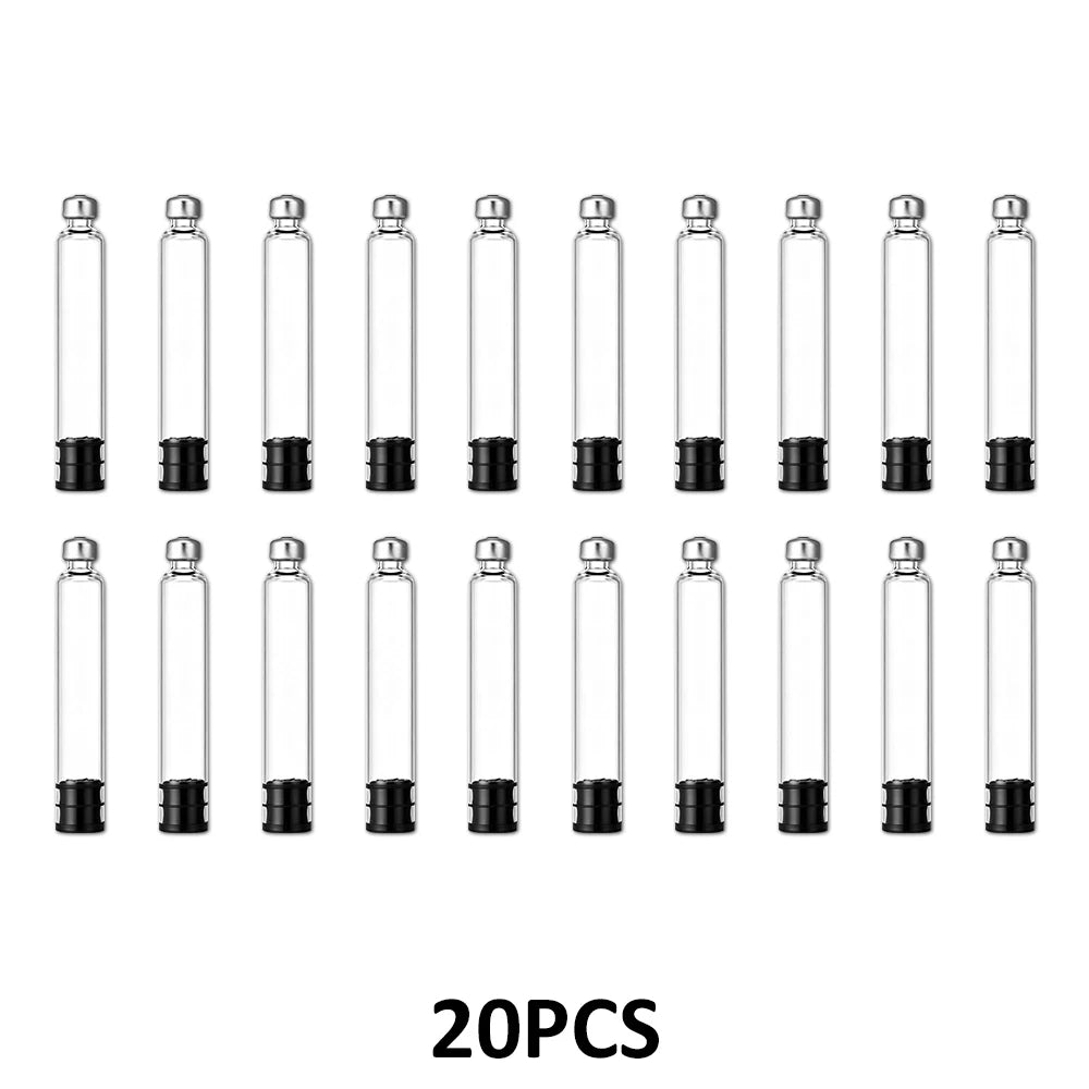 3ml Pen Cartridge, 10/20/30/50/100PCS 3cc Cartridges for Peptide Injection Pen, Empty Glass Cartridges, Individually Wrapped