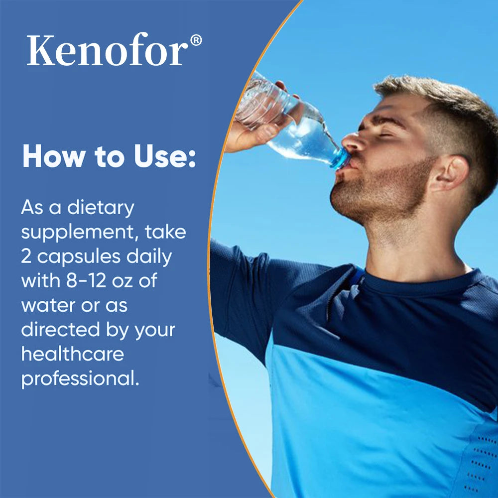 Kenofor NAD+ Supplements with Resveratrol - Anti-Aging, Supports Natural Energy - Improve The Immune System Veggie Capsuels