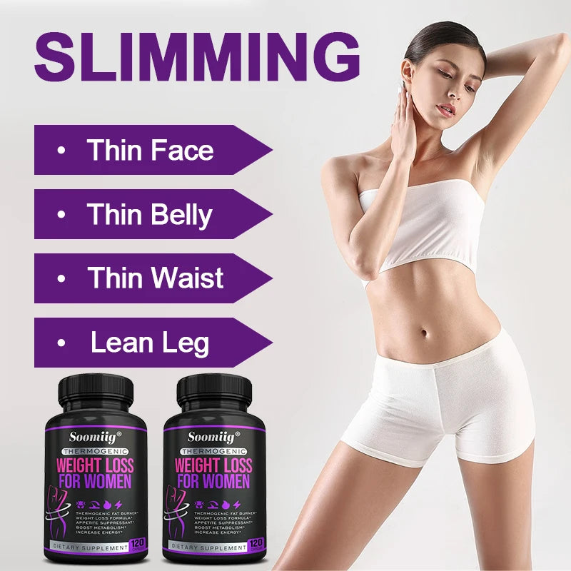 Weight loss supplements, Appetite Suppressant, Support Nighttime Metabolism, Helps Reduce Fat Accumulation, 120 Capsules