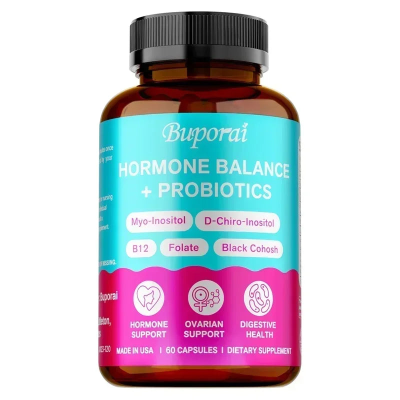 Hormone Balance + Probiotics - Promotes Women&