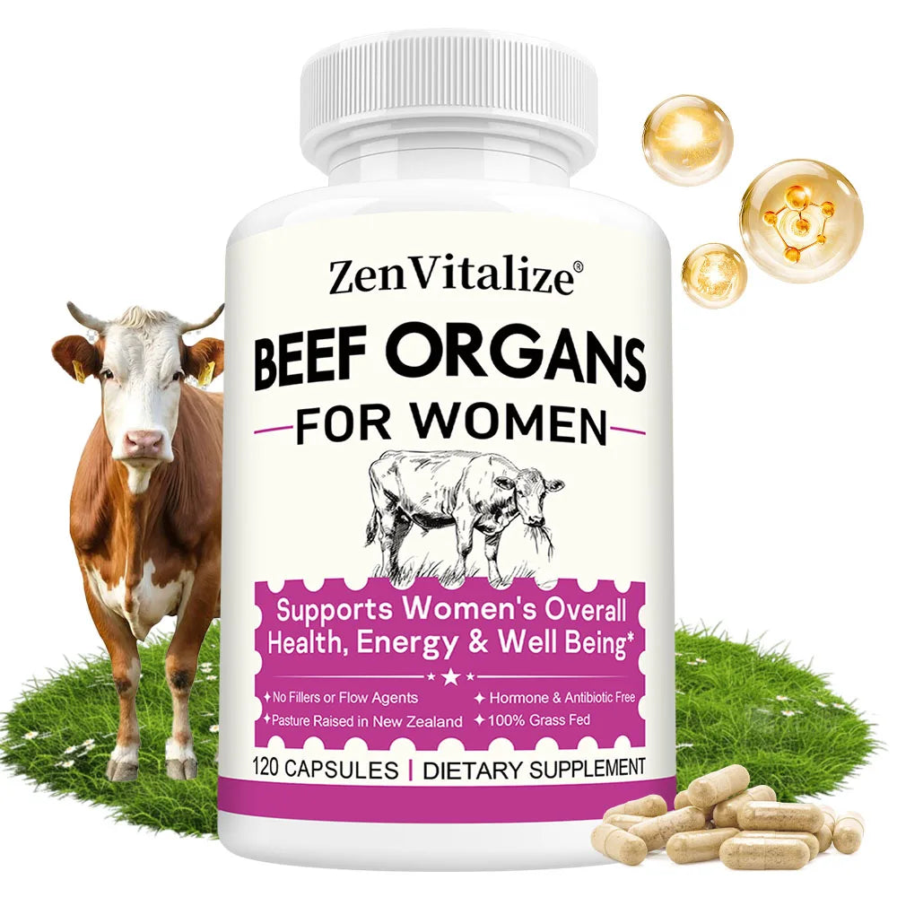 Beef Organ Supplement for Women - Supports Women&