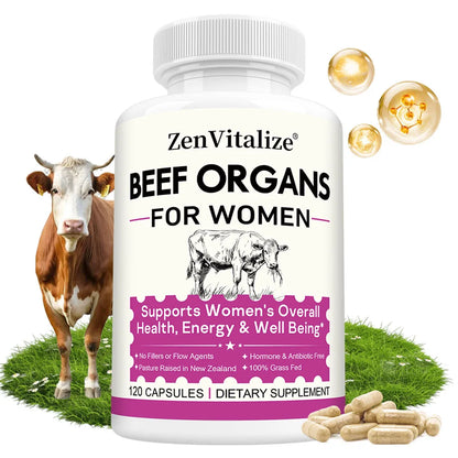 Beef Organ Supplement for Women - Supports Women&