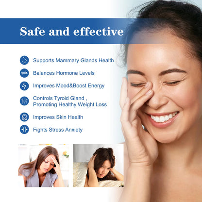 EELHOE Progesterone Cream for Menopause Middle-Aged Elderly Woman Progesterones Women Hormonal Balance Menopause Estrogen Cream