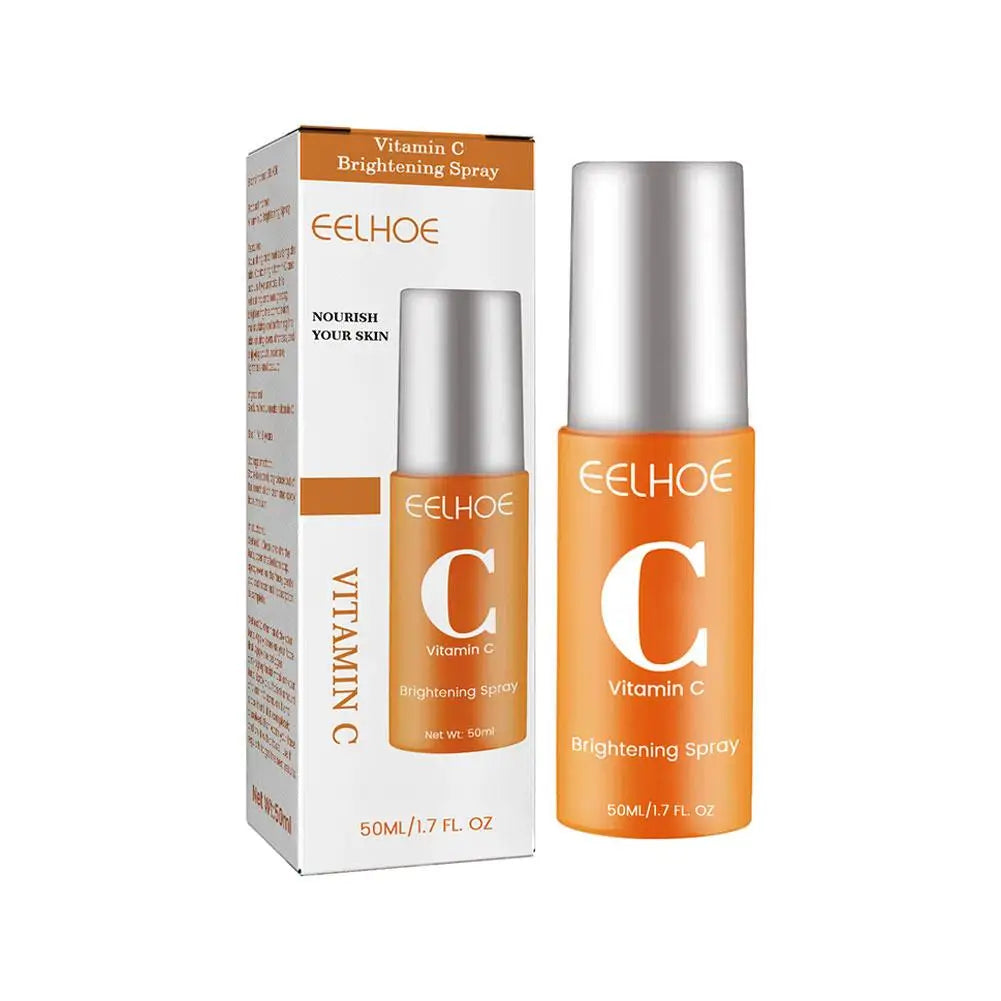 50ml Vitamin C Facial Spray Mist Green Tea Toner Nourishing Relieve Redness Moisturizing Vitamin C for Face Mist Spray Skin Care