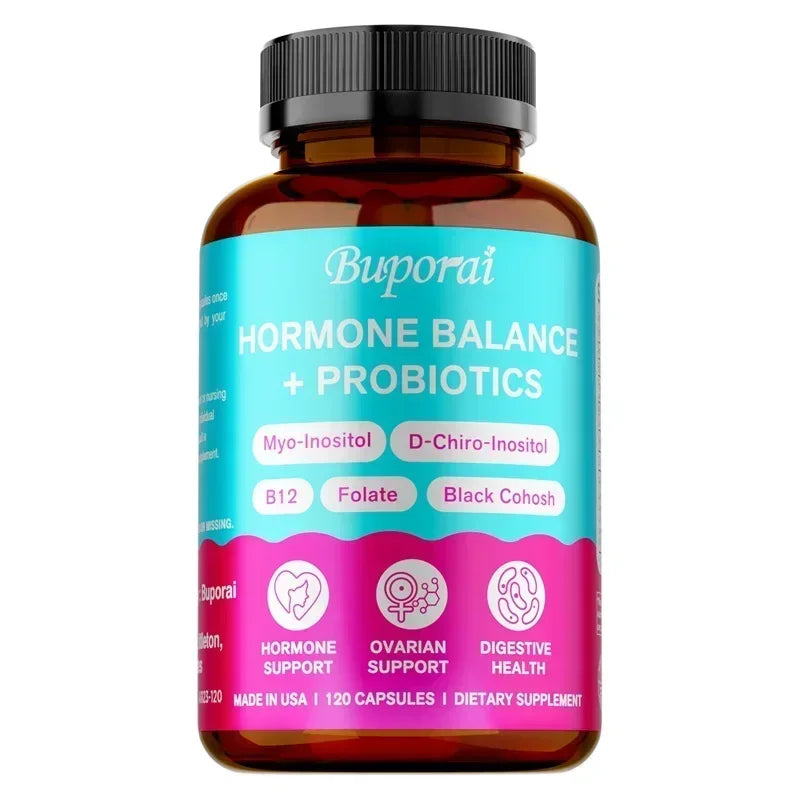 Hormone Balance + Probiotics - Promotes Women&