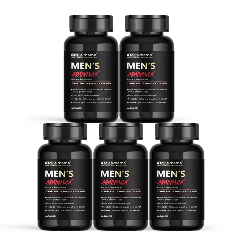L-Arginine Male Enhancing Supplement for Performance, Endurance and Muscle, Strength and Endurance, Non-GMO, 60 Tablets