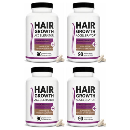 Lustriva Hair Growth Vitamins with Biotin, Marine Collagen, Saw Palmetto, Ashwagandha, Horsetail &amp; Zinc – Thicker Hair, 90 Caps