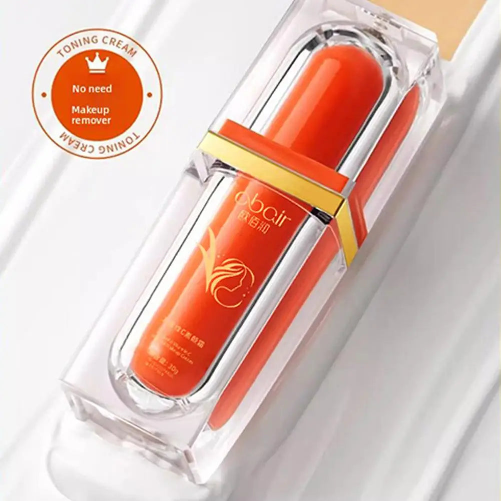 Five Vitamin C Tone Up Cream Vitamin C BB Cream Hydrating Face Moisturizer Conceal Pores Waterlight Makeup Lazy Concealer