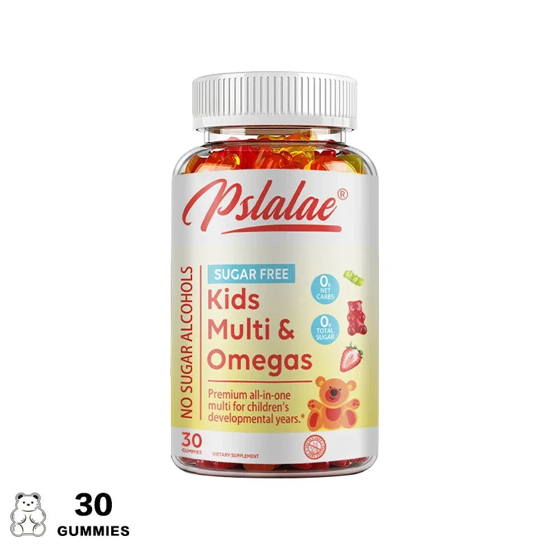 Kids Multivitamins Gummies - Boosts Immunity, Promotes Healthy Brain and Body Development, Provides Energy