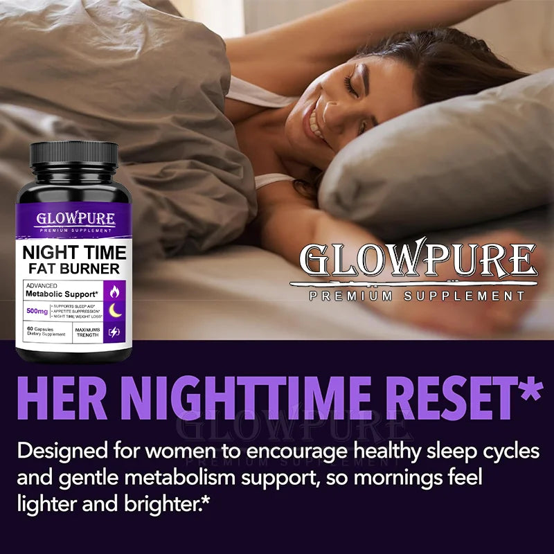 Night Time BodyBuilding Capsule - Supports Appetite Suppressant, Metabolism Supplement