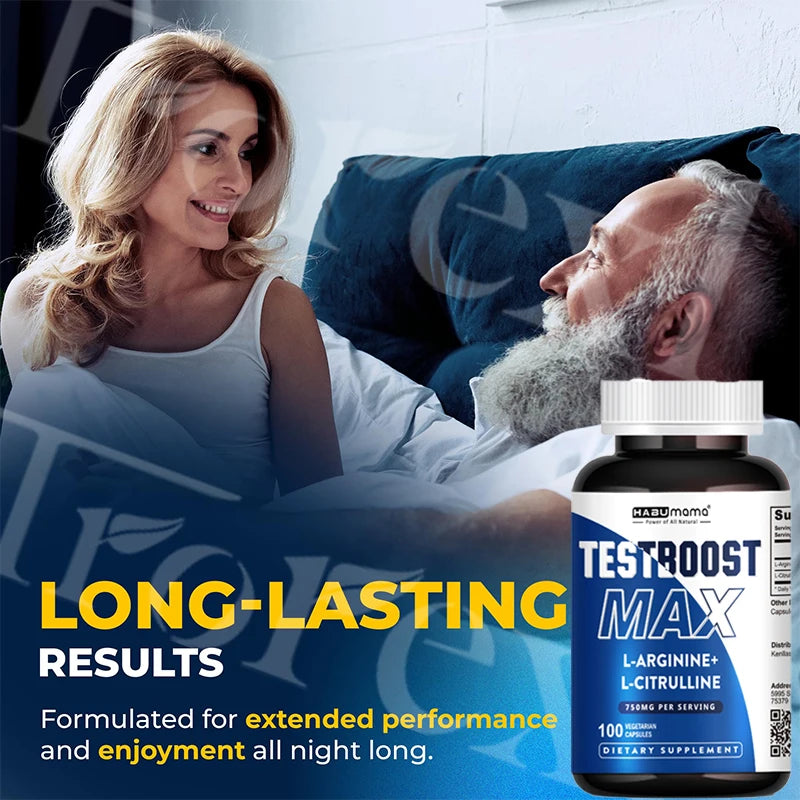 Men Enhancing Supplement,L-Arginine L-Citrulline Complex ,Supports Physical Performance &amp; Confidence,Lasting Results