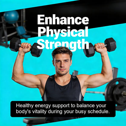 Enhancing Supplement Blend - L-Arginine + Maca + Ashwagandha, Stamina Muscle Growth, Vascular Function, Blood Circulation