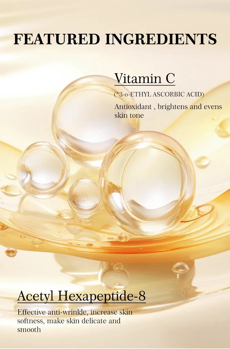 Vitamin C Improve Freckles Cream Fade Dark Spots Melasma Niacinamide Lightening Melanin Brighten Moisturizer Skin Care Products