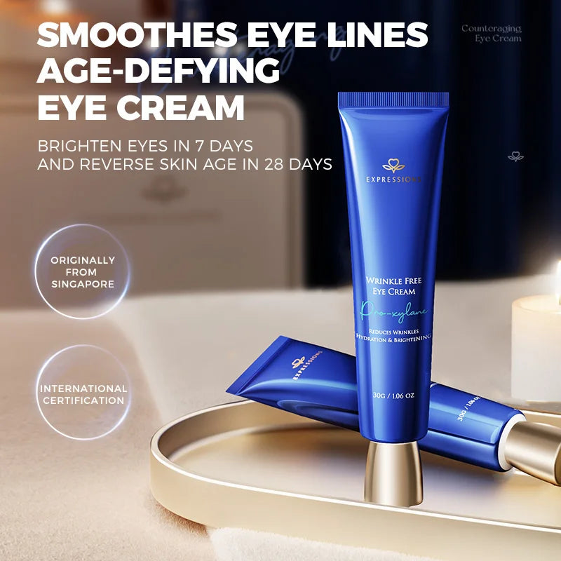 Eye Cream with Peptides &amp; Niacinamide – Reduces Fine Lines, Firms Eye Area, Brightens Dark Circles &amp; Hydrates