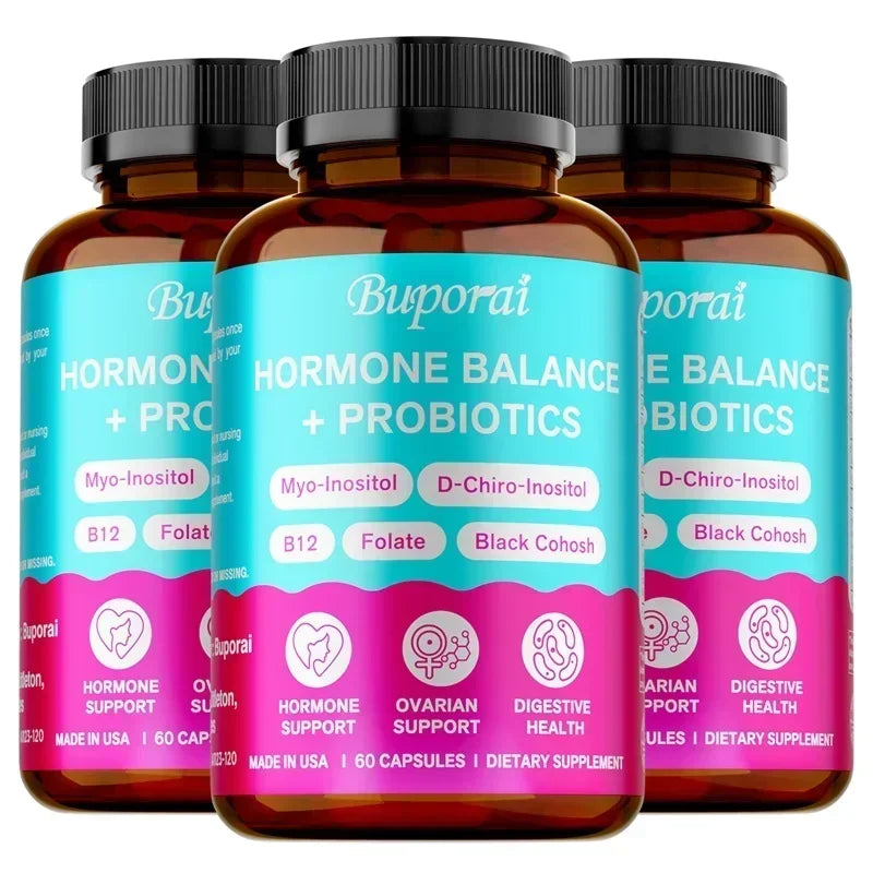 Hormone Balance + Probiotics - Promotes Women&