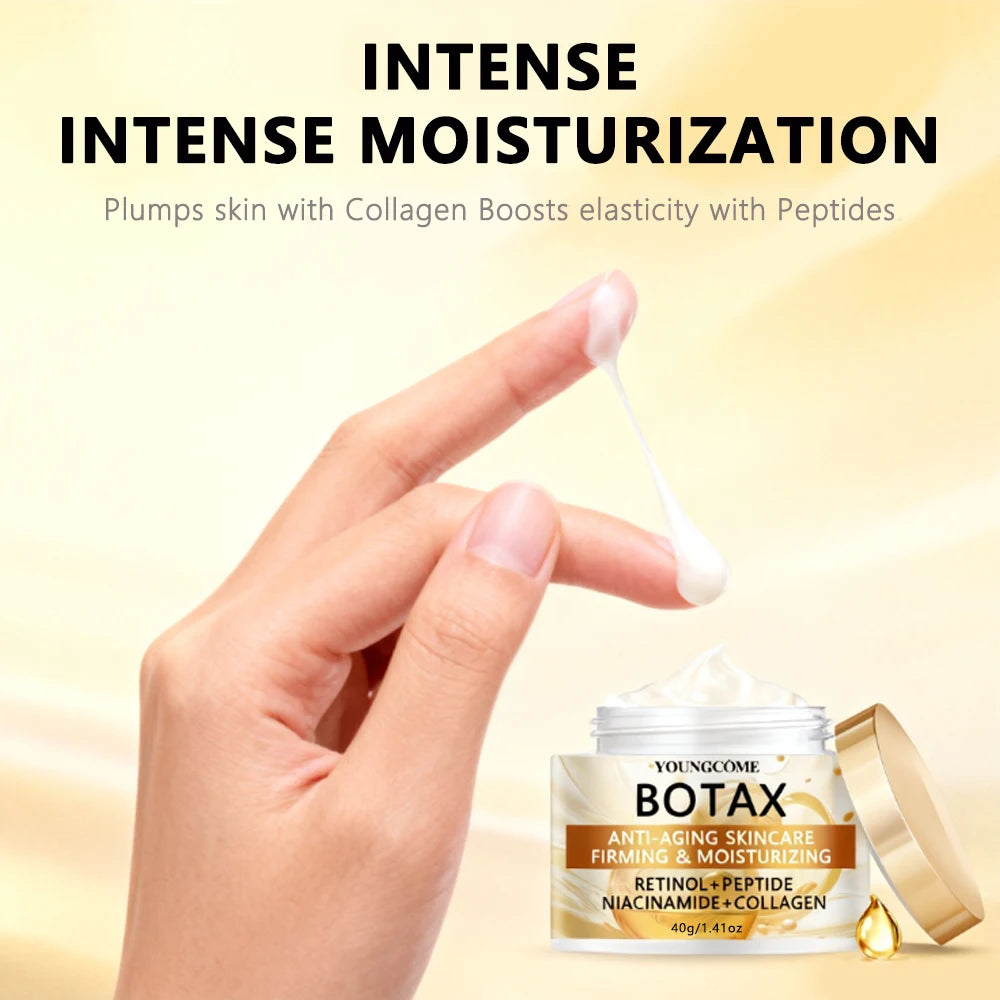 BOTAX Anti-Aging Skincare Cream with Retinol Peptides Niacinamide &amp; Collagen for Firming and Hydrating Daily Use