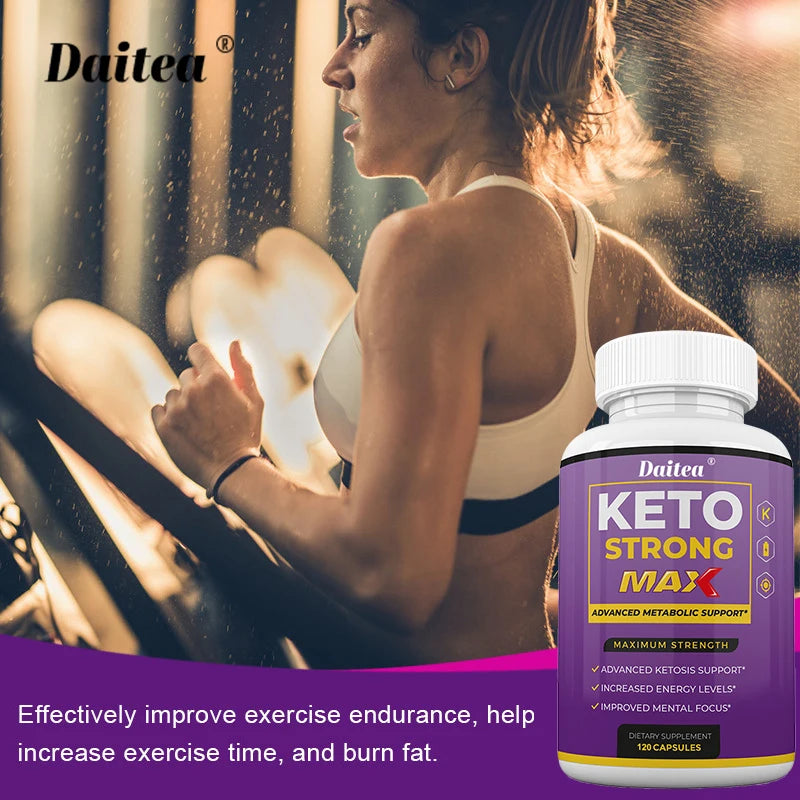 Keto Capsules - Slimming Ketogenic Weight Loss Supplements - Men &amp; Women Fat Burning, Focus, Metabolism, Mood Improvement