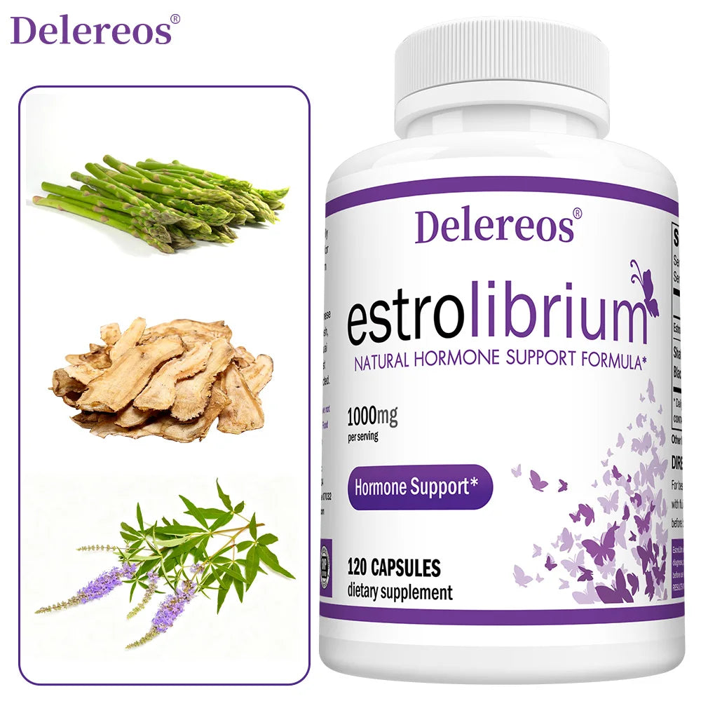 1000mg Hormone Support - Menopause Supplements for Women - Supports Natural Hormonal Balanc, Monthly Comfort and Wellness