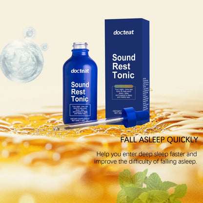 Natural Melatonin Sleep Support Liquid Drops Fast Absorb Sublingual Deep Sleep Aid Relieve Insomnia Stress Anxiety Calm Mood