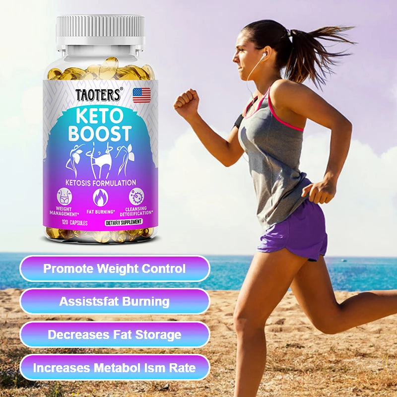 Keto Weight Loss Capsules, Thermogenic Fat Burners for Men and Women, Ketone Supplement Ketogenic Diet