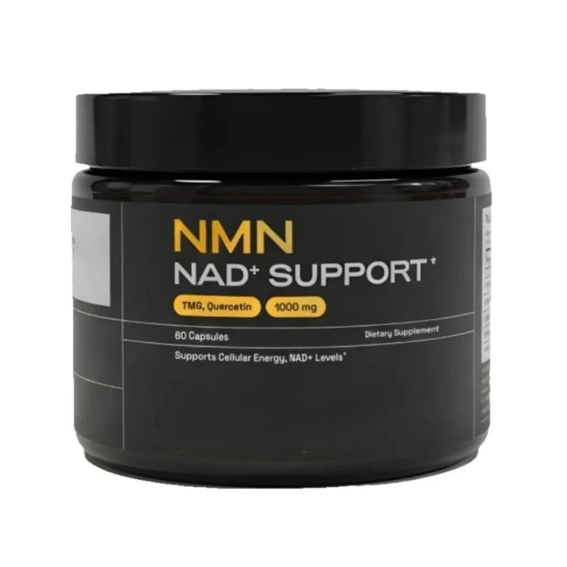 NMN 1000 Mg Capsule Supplement 4-in-1 Formula with TMG, Quercetin &amp; Resveratrol NAD+ Supplement Supports Energy 60 Capsules
