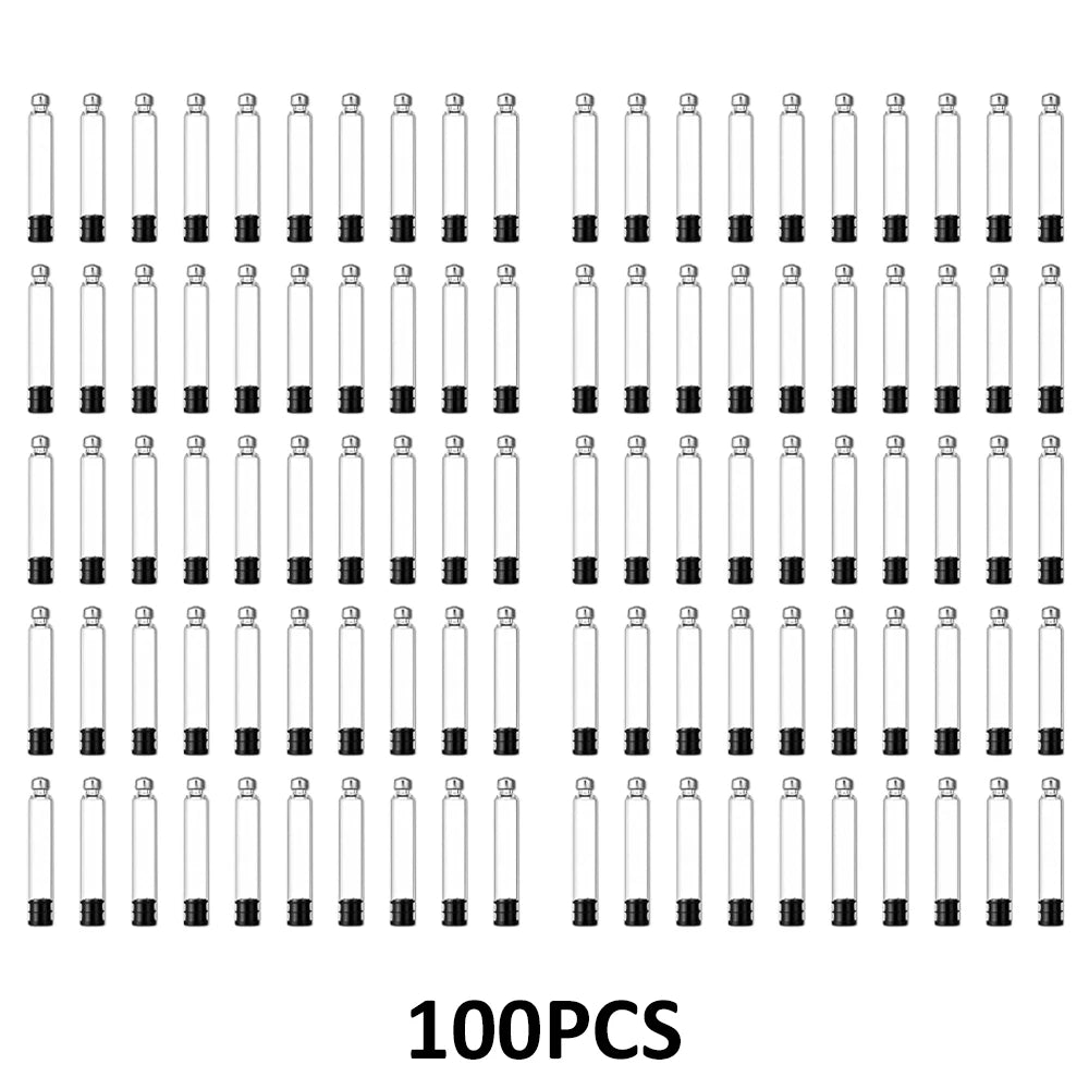 3ml Pen Cartridge, 10/20/30/50/100PCS 3cc Cartridges for Peptide Injection Pen, Empty Glass Cartridges, Individually Wrapped