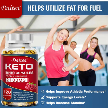 Weight Loss Capsules - 2100 mg - Ketogenic Enhancer, Weight Management, Fat Metabolis