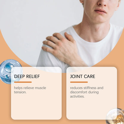 Joint Care Balm - Daily Relief for Discomfort, Cooling Sensation, Energy Boost, Topical Application