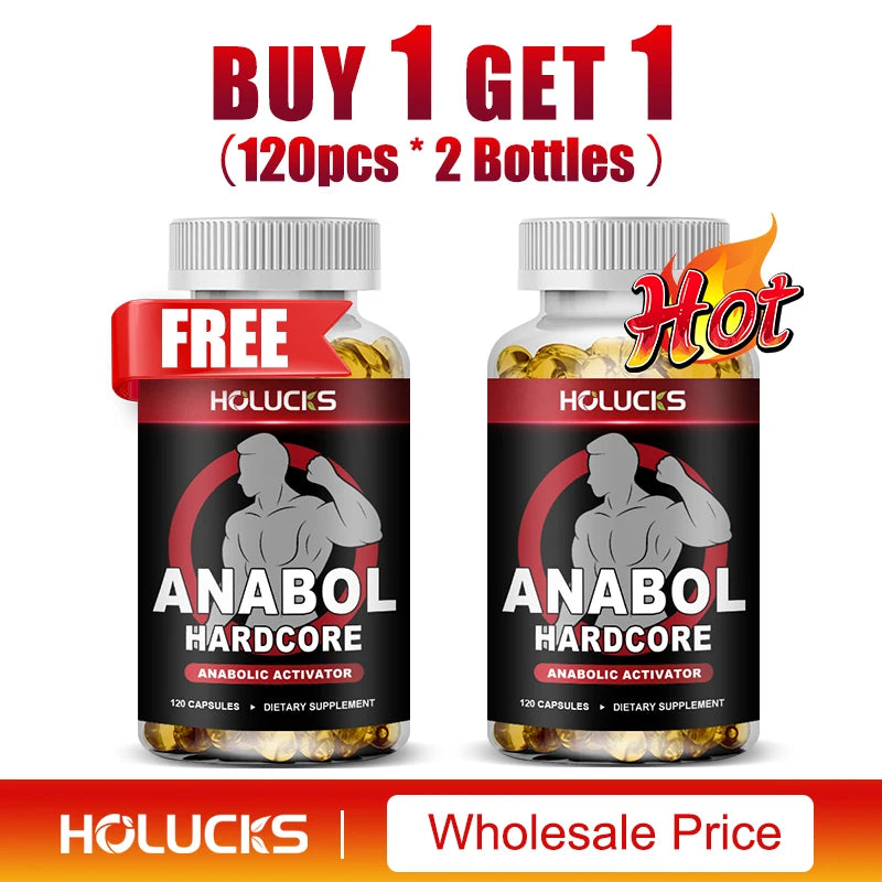 Anabol Hardcore Supplement, Muscle Growth,  for Men To Build Lean, Dense, High, Performance Enhancing, Support Overall Health