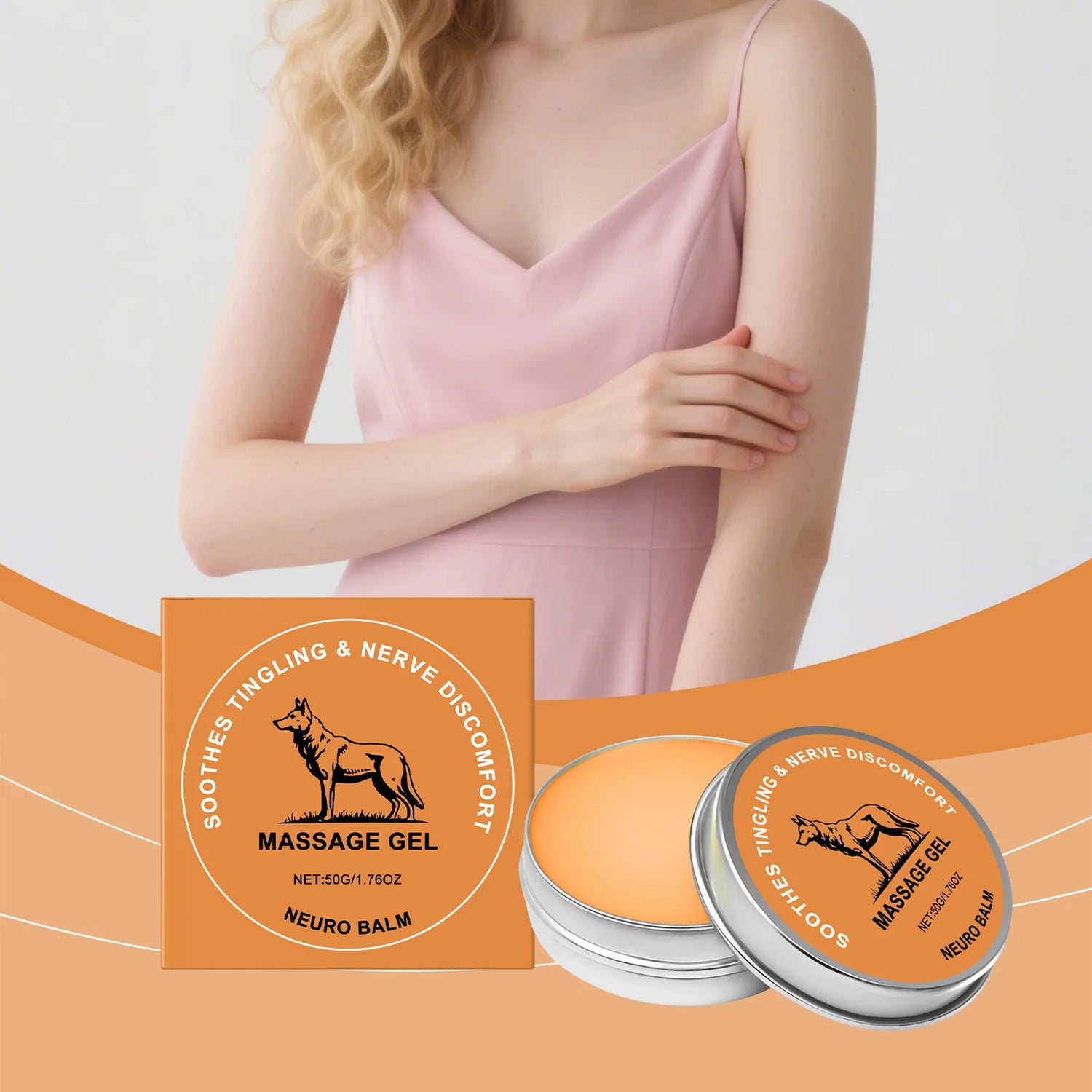 Joint Care Balm - Daily Relief for Discomfort, Cooling Sensation, Energy Boost, Topical Application