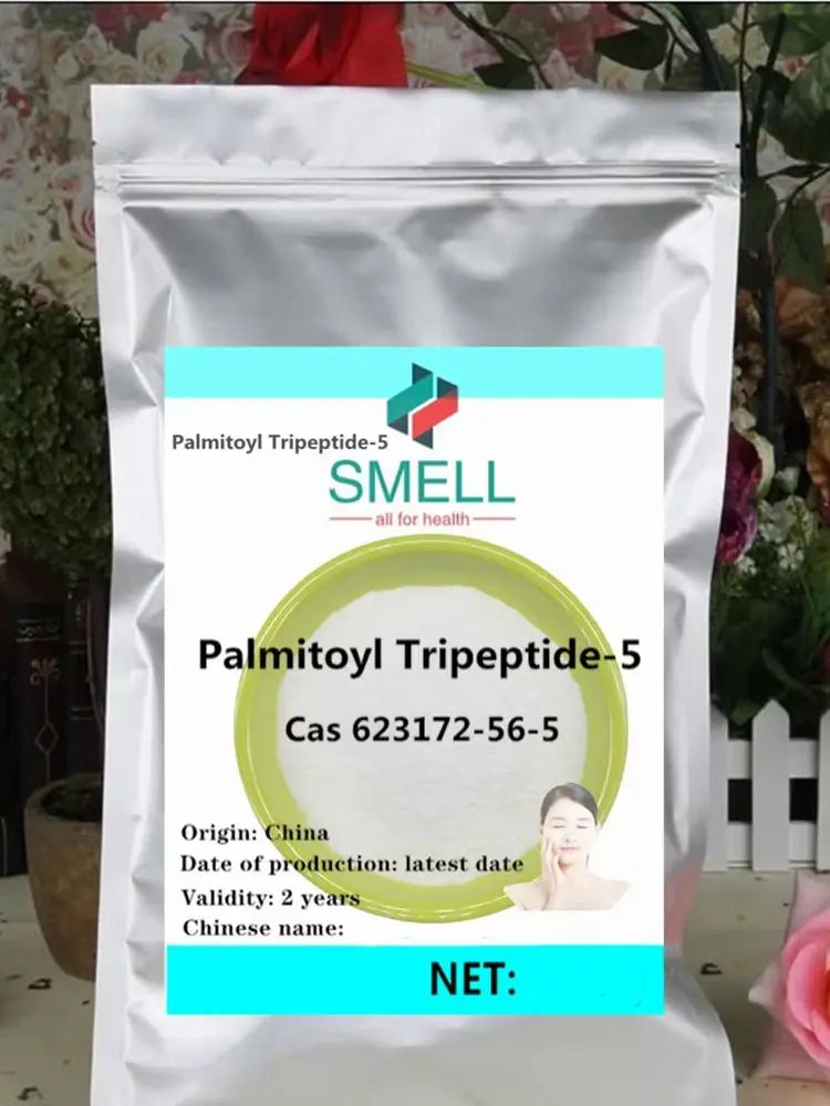 Palmitoyl Tripeptide-5 Powder CAS 623172-56-5, Standard Cosmetic Grade Peptide Ingredient For DIY Skincare Blending