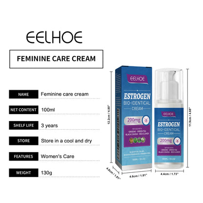 EELHOE Progesterone Cream for Menopause Middle-Aged Elderly Woman Progesterones Women Hormonal Balance Menopause Estrogen Cream