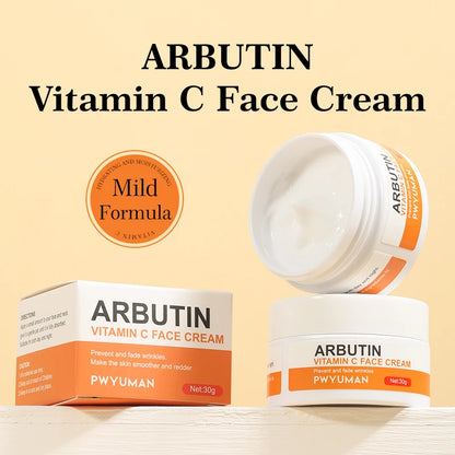 Vitamin C Improve Freckles Cream Fade Dark Spots Melasma Niacinamide Lightening Melanin Brighten Moisturizer Skin Care Products