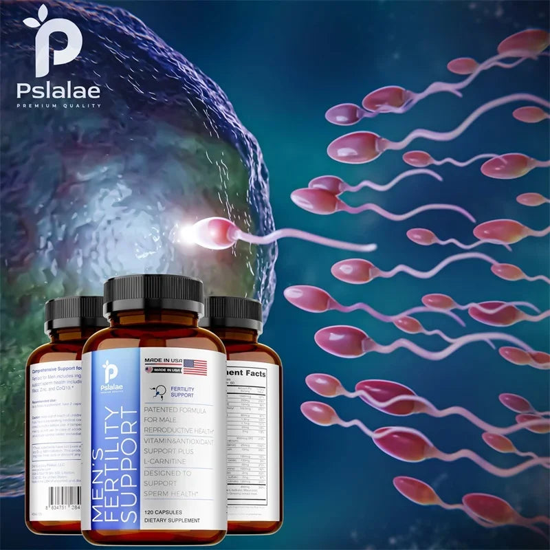 Male Fertility - Antioxidant, Supports Male Reproductive Health, Enhances Male Strength, Maintains Vitality, Non-GMO